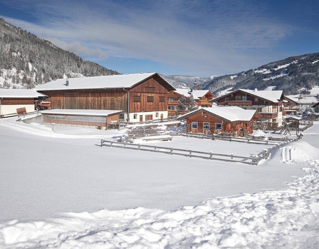 Unser Bauernhof im Winter in Reitdorf-Flachau, Salzburger Land
