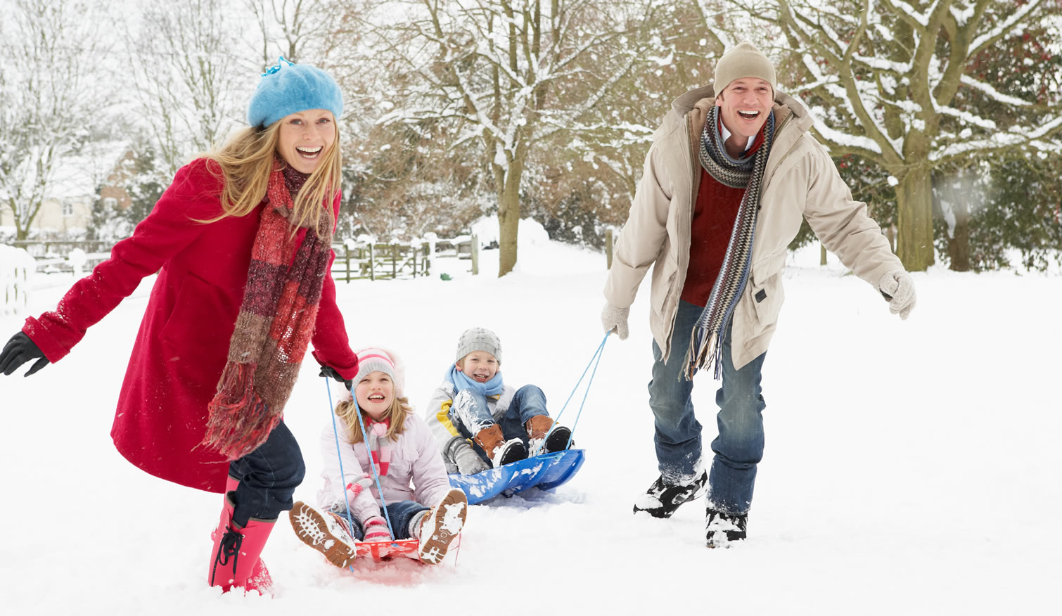 Familienurlaub im Winter